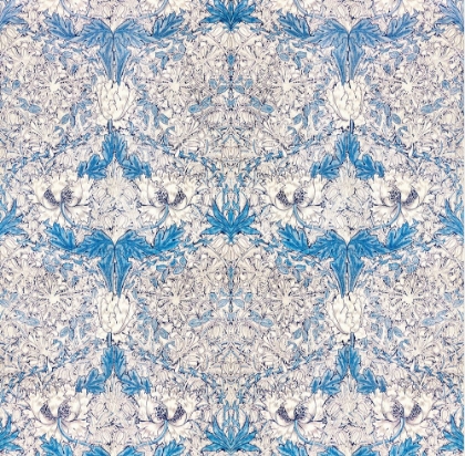 Picture of HONEYSUCKLE IN BLUE 1876