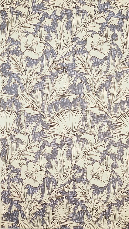 Picture of ONE OF A SET OF TEN WALLPAPER SHEETS III