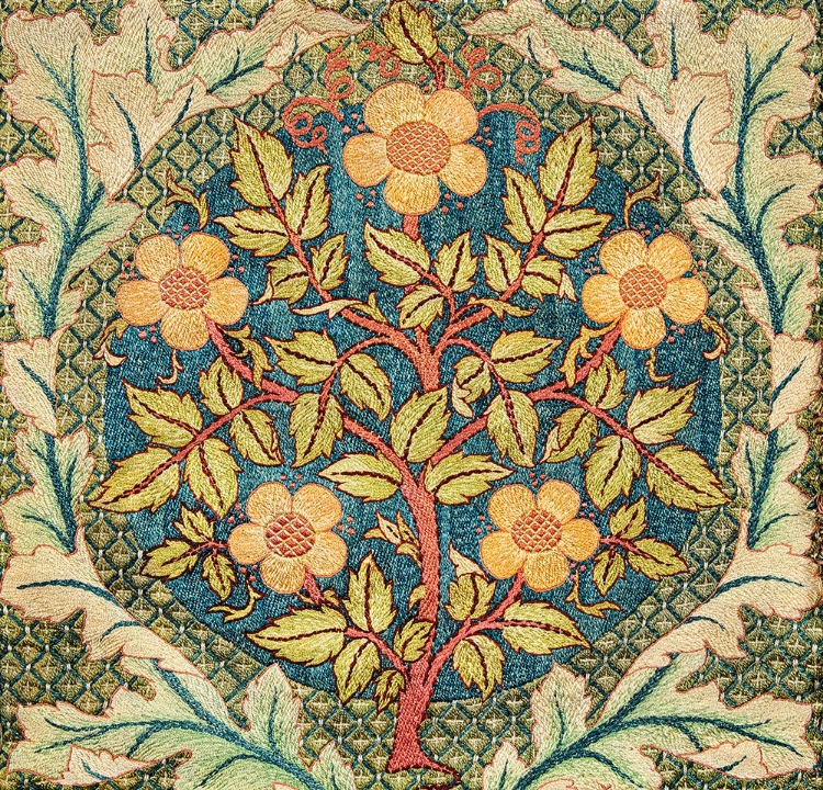 Picture of ROSE WREATH CA 1850