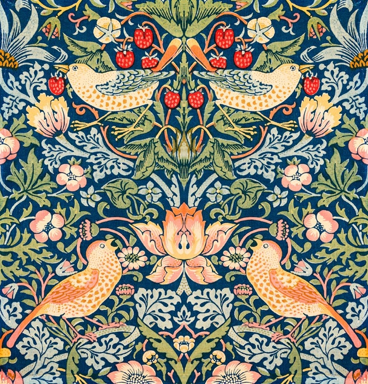Picture of STRAWBERRY THIEF PATTERN DETAIL 1883