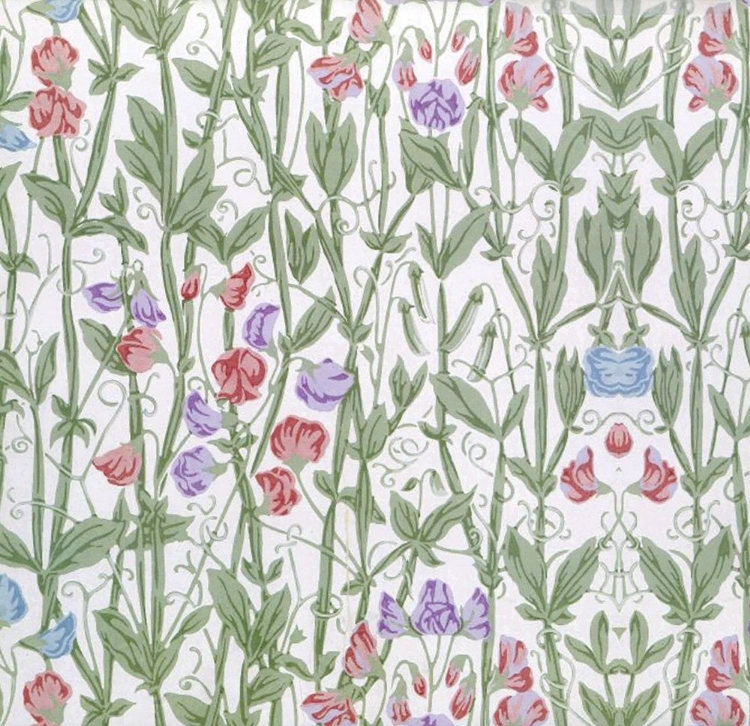 Picture of SWEETPEA WALLPAPER AND FABRIC DESIGN CA 1800