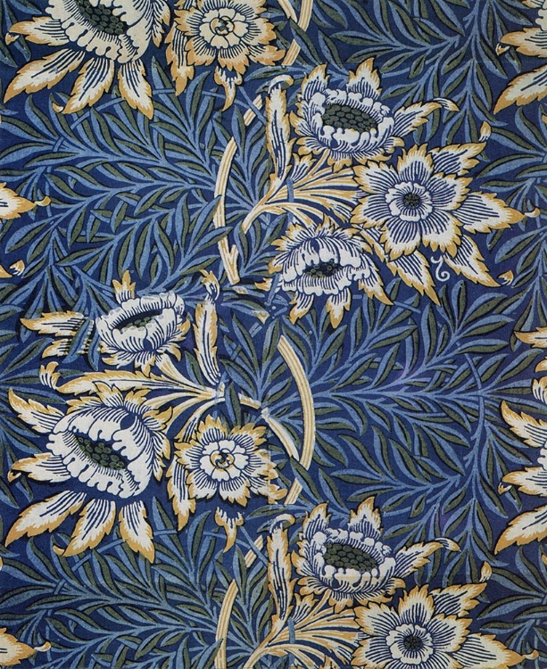 Picture of TULIP AND WILLOW TEXTILE DESIGN 1873