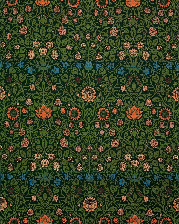 Picture of VIOLET AND COLUMBINE DETAIL 1883