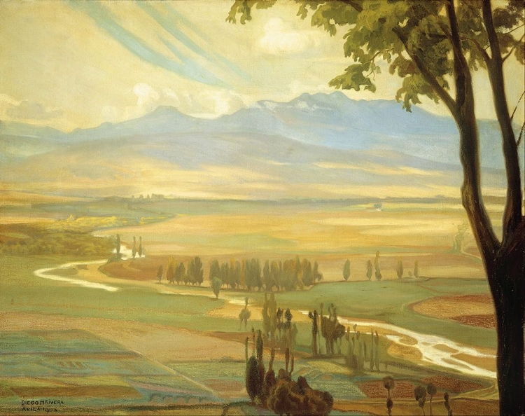 Picture of AVILA MORNING, THE AMBLES VALLEY 1908