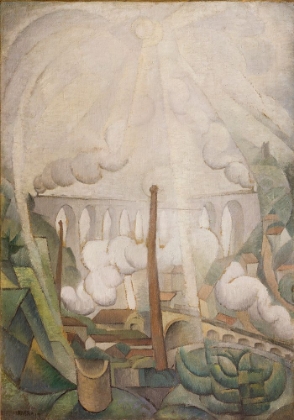 Picture of THE SUN BREAKING THROUGH THE MIST 1913