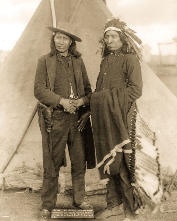 Picture of RED CLOUD AND AMERICAN HORSE