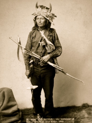 Picture of LITTLE, THE INSTIGATOR OF INDIAN REVOLT AT PINE RIDGE, 1890
