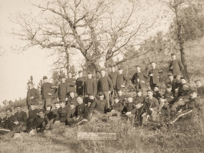 Picture of 5TH U.S. INFANTRY - FORT MEADE, SD.