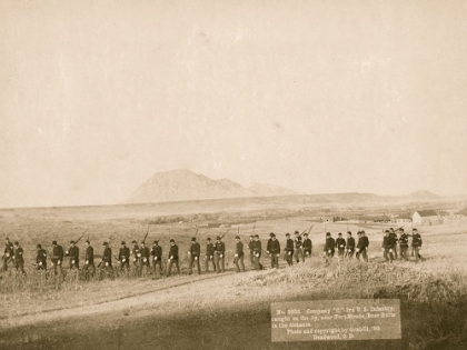 Picture of BLUECOAT INFANTRY ON THE MARCH