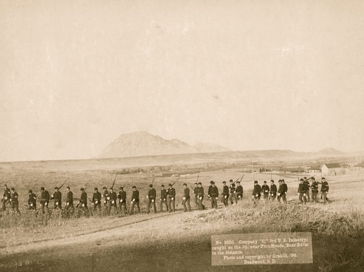 Picture of BLUECOAT INFANTRY ON THE MARCH