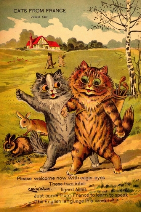 Picture of CATS OF MANY LANDS 1914 - FRENCH CATS