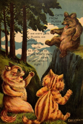 Picture of CATS OF MANY LANDS 1914 - RUSSIAN CATS