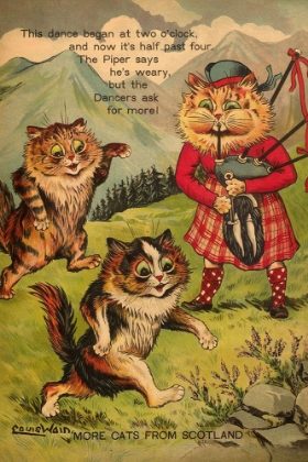 Picture of CATS OF MANY LANDS 1914 - SCOTTISH CATS