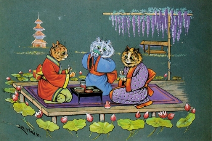 Picture of JAPANESE CATS 1910