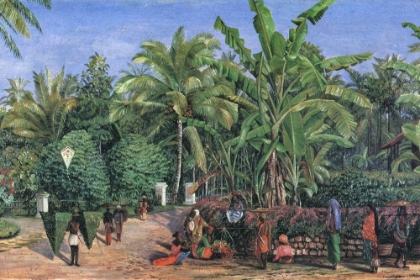 Picture of VIEW FROM ARTISTS WINDOW AT BOGOR, JAVA