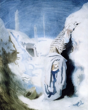 Picture of A SKELETON IN A TRENCH 1917