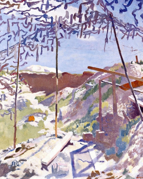 Picture of GERMAN GUNNERS SHELTER, WARLENCOURT 1917