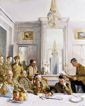 Picture of MEMBERS OF THE ALLIED PRESS CAMP 1918