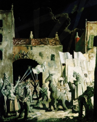 Picture of OFFICIAL ENTRY OF THE KAISER 1918