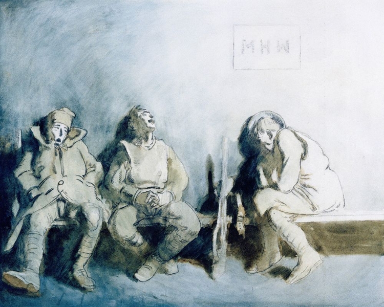 Picture of RECEIVING ROOM, 42ND STATIONARY HOSPITAL 1917