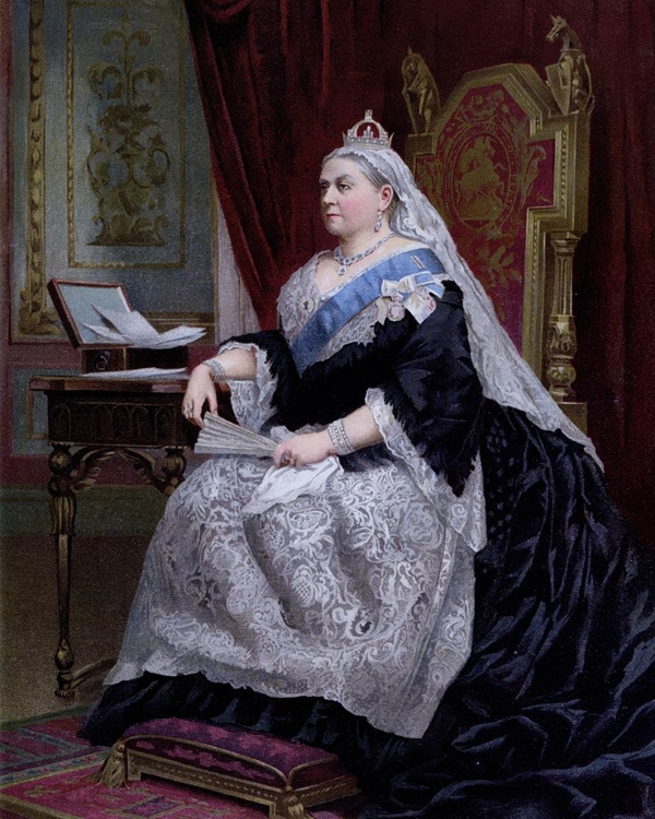 Picture of VICTORIA AT THE TIME OF HER GOLDEN JUBILEE IN 1887