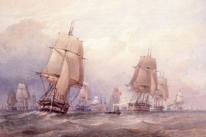 Picture of QUEEN VICTORIA ON THE FAIRY 1854