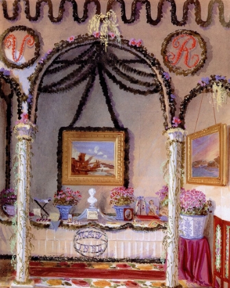 Picture of QUEEN VICTORIAS BIRTHDAY TABLE 1854