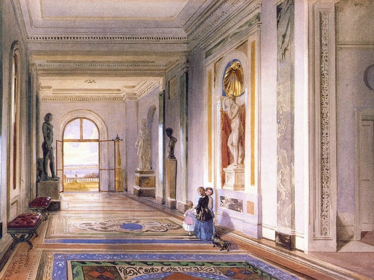 Picture of THE SCUPLTURE CORRIDOR 1852