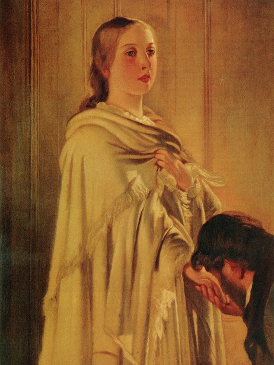 Picture of VICTORIA RECEIVING NEWS OF ACCESSION 1837