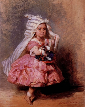 Picture of PRINCE BEATRICE, VICTORIAS YOUNGEST 1859