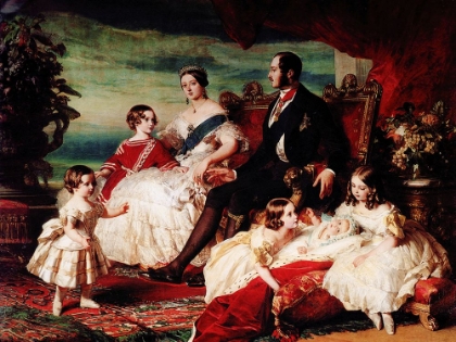 Picture of THE ROYAL FAMILY IN 1846