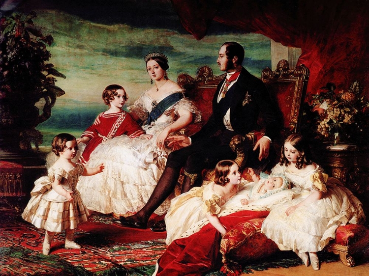 Picture of THE ROYAL FAMILY IN 1846