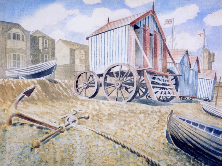 Picture of LATE AUGUST BEACH 1938