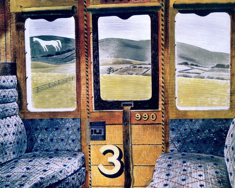 Picture of TRAIN LANDSCAPE 1939