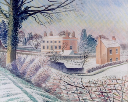 Picture of VICARAGE IN WINTER 1935