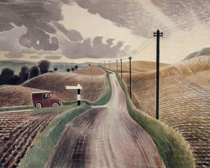 Picture of WILTSHIRE LANDSCAPE 1937