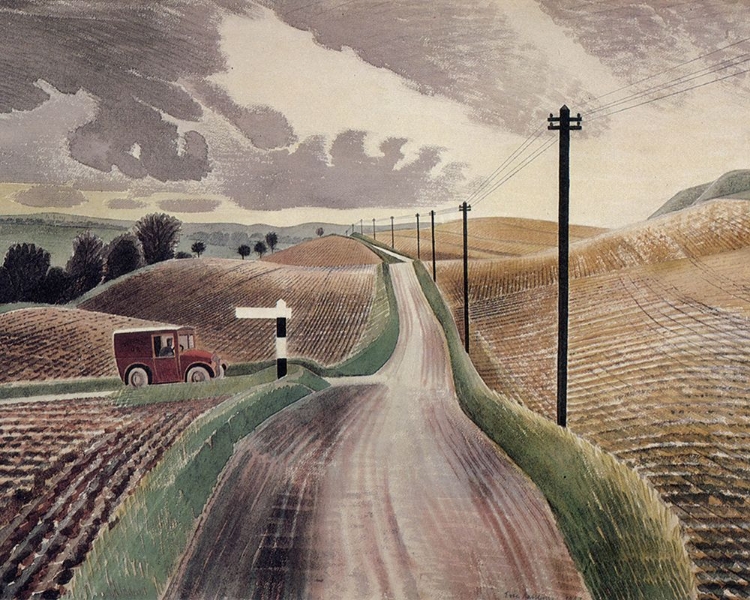 Picture of WILTSHIRE LANDSCAPE 1937