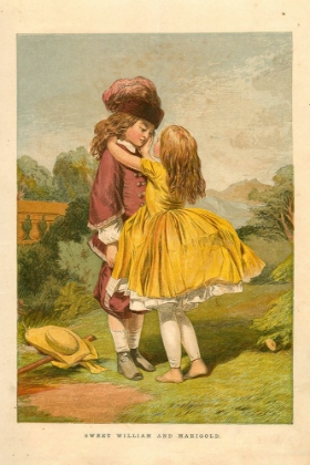 Picture of 1868 VOL. 24 - SWEET WILLIAM AND MARIGOLD