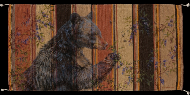 Picture of Black Bear & Blueberries
