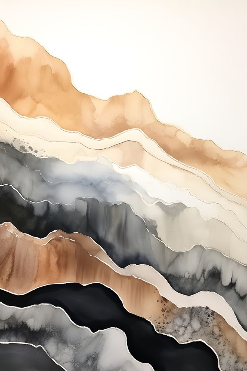 Picture of BLACK AND BEIGE LANDSCAPE 4