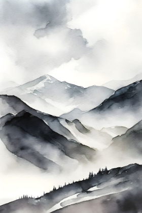 Picture of BLACK AND BEIGE LANDSCAPE 5