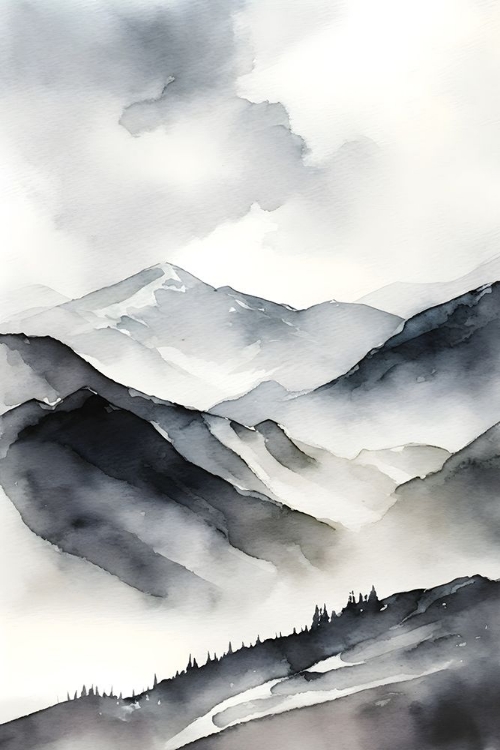 Picture of BLACK AND BEIGE LANDSCAPE 5