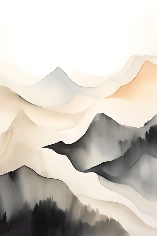 Picture of BLACK AND BEIGE LANDSCAPE 7
