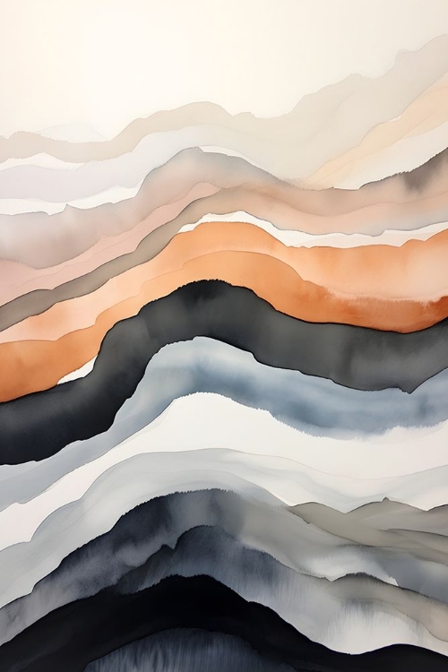 Picture of BLACK AND BEIGE LANDSCAPE 9