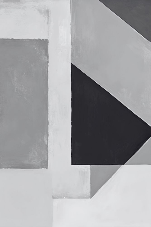 Picture of GEOMETRIC BLACK AND WHITE 1