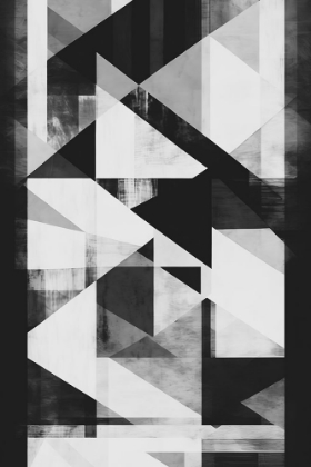 Picture of GEOMETRIC BLACK AND WHITE 2