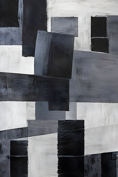 Picture of GEOMETRIC BLACK AND WHITE 3