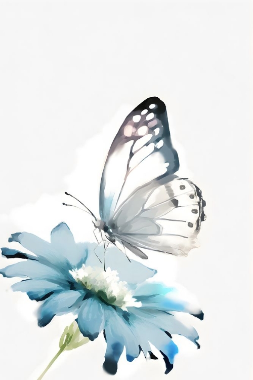 Picture of BUTTERFLY FLORAL 3