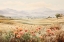 Picture of LANDSCAPE WITH POPPIES