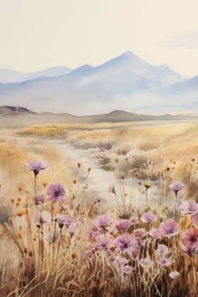 Picture of LAVENDER FIELD I